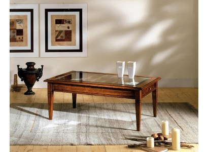 Kávový stůl Dřevěný konferenční stolek Dřevěný konferenční stolek Stůl Obývací pokoj Konferenční stoly