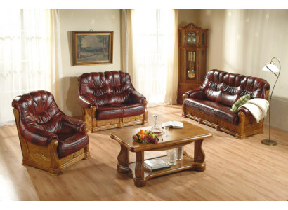 Sofa set 3+1+1 sezení Klasická obývací souprava potahové sedačky Pohovky Nové