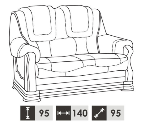 Sofa set 3+2+2 Classic living room sofa couches upholstery new