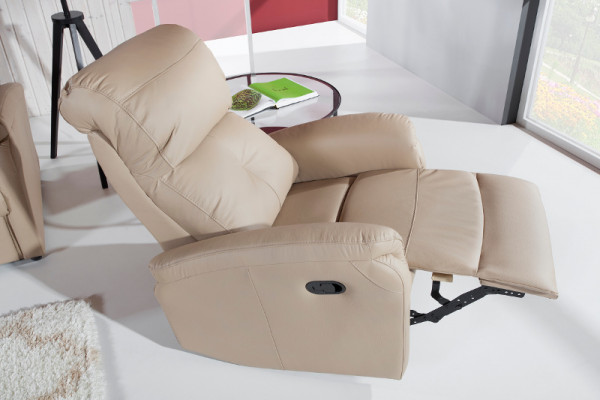 Sofa sestava 3+2+1 Místná sada Pohovka, tapicerovaná pohovka z kůže s elektrickým nastavením.