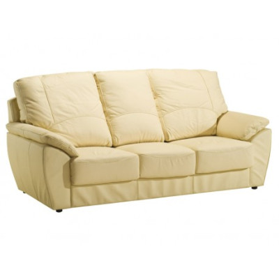 Sofagarnitur Echtleder Sofa Couch 3+2 Sitz Modernes Design Polster Garnitur