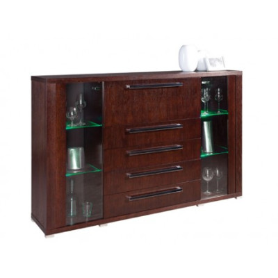 XXL Moderní komoda Komody Skříň na prádlo Dřevěná skříň