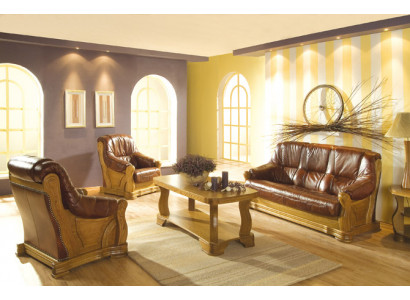 Sofa set 3+1 místní Klasická obývací stěna Pohovky Potahy pohovek