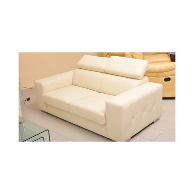 Dvoumístná pohovka Nová Moderní Pohovka Beige 2 Místná Pohovka Pohovky Nábytek Lounge Dřevo