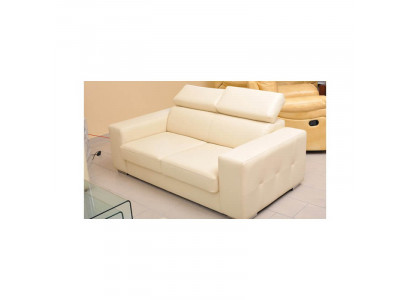 Dvoumístná pohovka Nová Moderní Pohovka Beige 2 Místná Pohovka Pohovky Nábytek Lounge Dřevo
