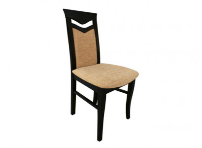Design Set 8x křeslo židle dřevo textilie polstrované židle gastro jídelna látka