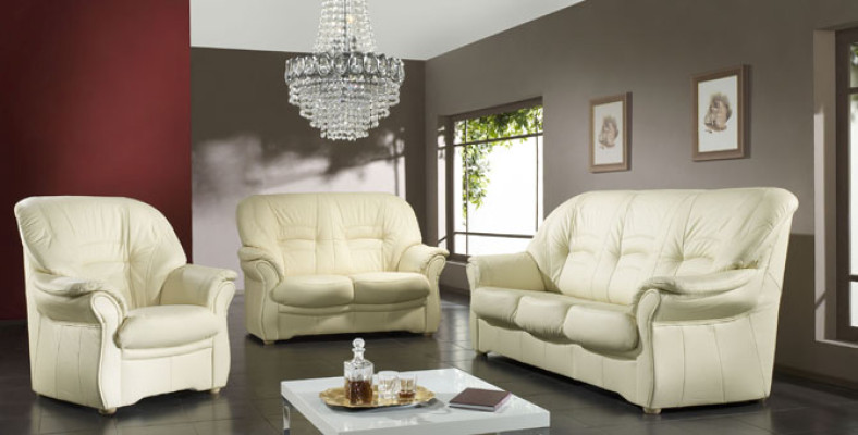 Zweisitzer Sofa 2 Sitzer Design Sofas Polster Moderne Sitz Stoff Leder Neu