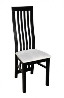 Polstrované jídelní židle 4x skupina židlí s kůží designu