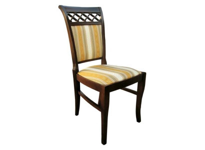 Klasické křeslo židle design dřevo potah moderní židle Gastro jídelna