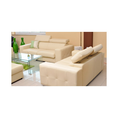 Sofaová souprava 3+1 kožených sedaček, designové pohovky, čalouněné gauče, kožené dekorace a relaxační prvky