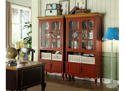 Luxus skříň dřevo nábytek skříně vitrína regál šuplíkový skříň skleněná skříň starožitný