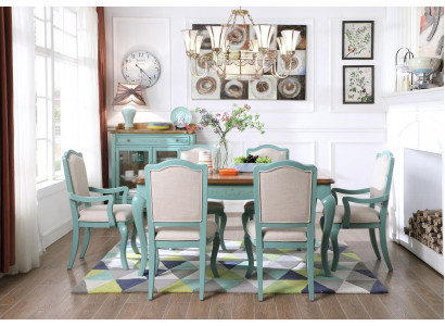 Jídelní souprava Jídelní stůl 6x židle Sada souprava Stůl Klasická jídelní sestava 7dílná.