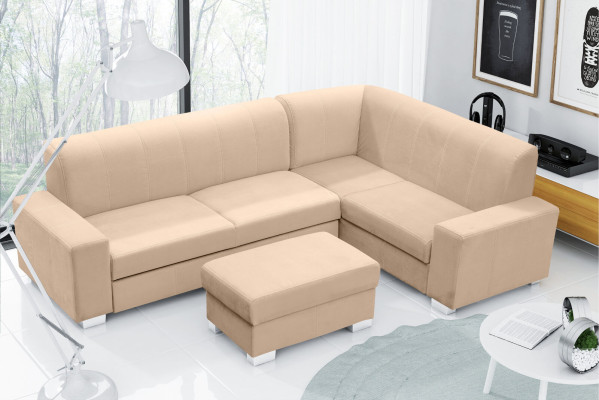 Pohovka Rozkládací pohovka Designer pohovka s funkcí postele + úložný prostorem Rohová pohovka Gauč NOVÝ