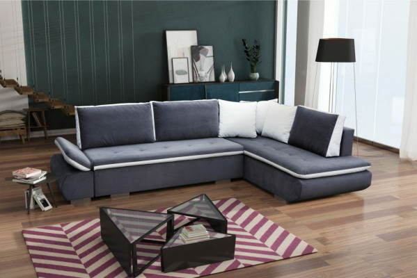 Sofa koutek sedací souprava pohovka gauč sedací souprava stoff nový obývací pokoj