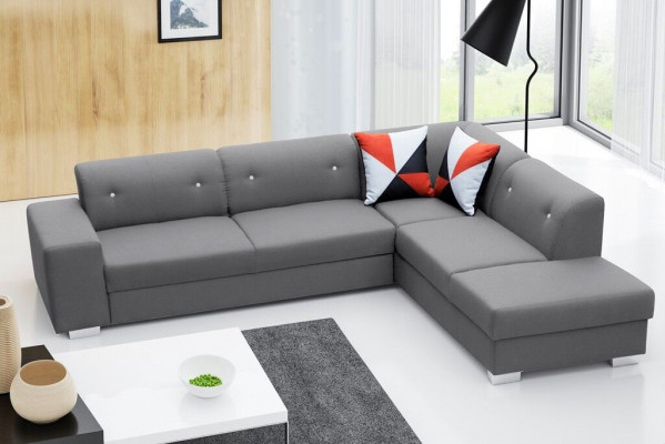 Pohovka Rozkládací pohovka Designová pohovka s funkcí postele + úložným prostorem Rohlíková pohovka Nová