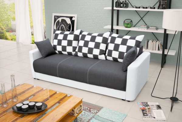 Schlafsofa Sofa 3 Sitzer Big Bettfunktion Schlafsofa Sofas Polster Couchen XXL  Pohovka 3místná s funkcí postele, pohovky, čalouněné pohovky XXL