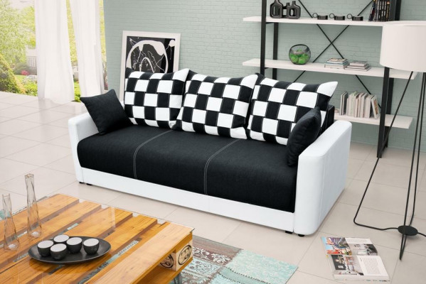 Schlafsofa Sofa 3 Sitzer Big Bettfunktion Schlafsofa Sofas Polster Couchen XXL  Pohovka 3místná s funkcí postele, pohovky, čalouněné pohovky XXL