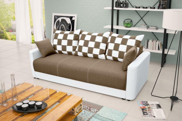 Schlafsofa Sofa 3 Sitzer Big Bettfunktion Schlafsofa Sofas Polster Couchen XXL  Pohovka 3místná s funkcí postele, pohovky, čalouněné pohovky XXL