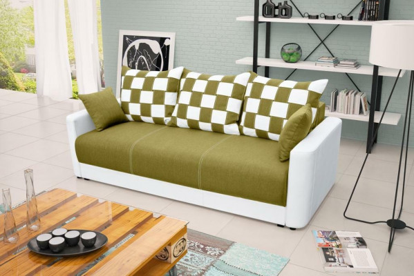 Schlafsofa Sofa 3 Sitzer Big Bettfunktion Schlafsofa Sofas Polster Couchen XXL  Pohovka 3místná s funkcí postele, pohovky, čalouněné pohovky XXL
