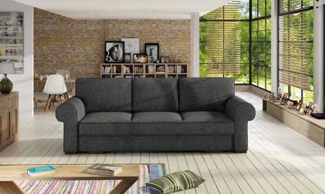 Pohovka rozkládací pohovka sofa pohovky čalounění obývací souprava 3místná textilní pohovky