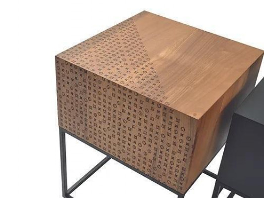 Kávový stolik moderní konzolový stůl Designérský obývací pokoj Stoly 3x Stůl