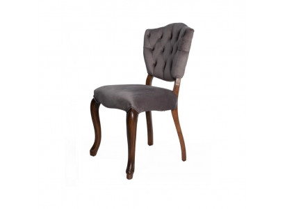 Elegant hnědý Chesterfield židle designer jídelní židle luxusní sedačka