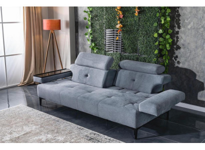 Dvousedák 2 místný luxusní pohovky obývacího pokoje moderního designu z polyesterové látky.