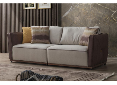 Dvousedací sofa Luxus 2místná sedací souprava obývacího pokoje Moderní polyesterová látka Nová
