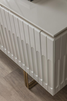 Souprava Sideboard Zrcadlo Komoda Skříň Designér Luxus Skříně Komody Set