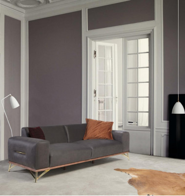 Třímístná pohovka 3místná luxusní pohovky moderní vybavení obývacího pokoje design látky