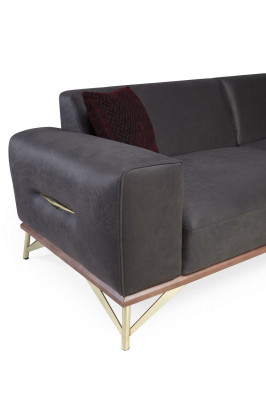Třímístná pohovka 3místná luxusní pohovky moderní vybavení obývacího pokoje design látky