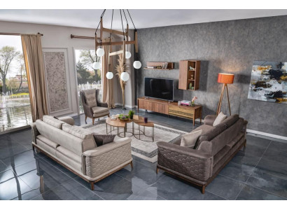 Sofa Set Sofa Luxus Set Sofas Křesla 3+1 Místně Moderní Design Nový