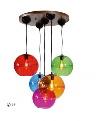Designové svítidlo Stropní lampy Moderní Stříbrné Nástěnné lampy Lustříky Barevné Lustry