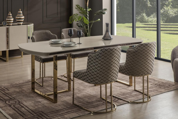 Jídelní stůl Jídelní stůl Stůl Jídelní kout Stoly Moderní jídelní místnost Designer Nový