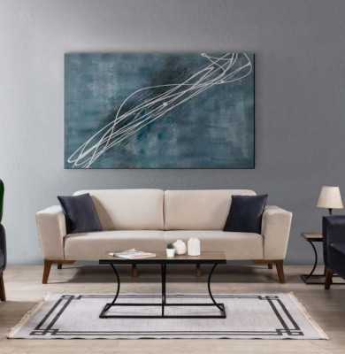 Sofa set 3+3+1 sedadlo Sedací souprava Textil Obývací pokoj