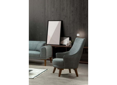 Moderní jednolůžková židle Design křeslo obývací pokoj čalouněný nábytek