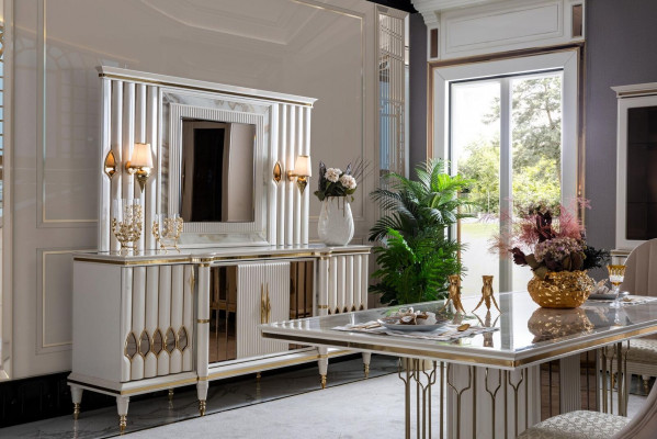 Jídelní stůl nábytek zařízení jídelní stoly design luxusní stolování zařízení