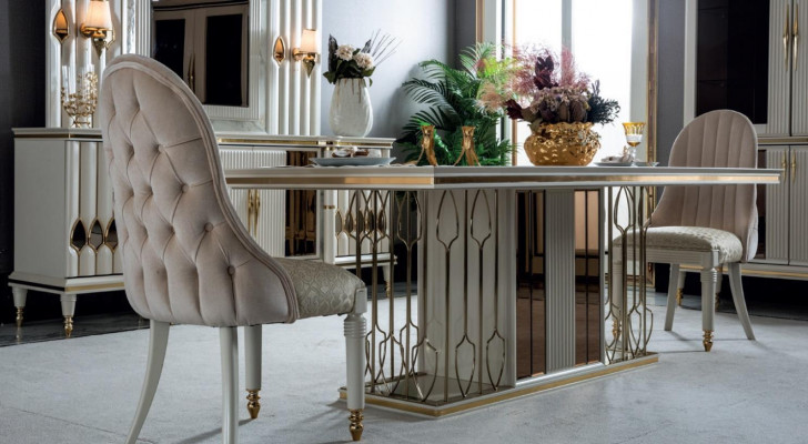 Jídelní stůl nábytek zařízení jídelní stoly design luxusní stolování zařízení