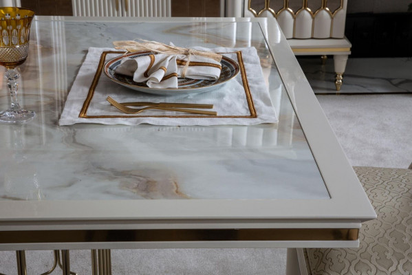 Jídelní stůl nábytek zařízení jídelní stoly design luxusní stolování zařízení