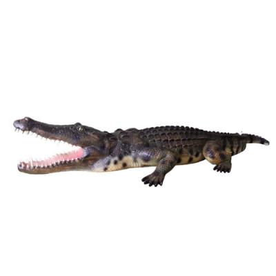Krokodýl zahradní dekorace životní velikosti socha figurka 320cm sochy soška