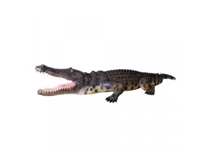 Krokodýl zahradní dekorace životní velikosti socha figurka 320cm sochy soška