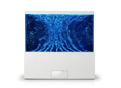 Wassersäulen Trennwand Designer Edelstahl Säulen Wände Led Wand
