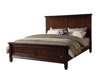 Design Ložnice Postel Luxusní Postele Dřevo Dvojitá Manželská Obložený Nábytek 150x200cm