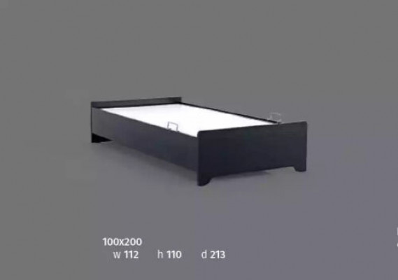 Postele Moderní design nábytku Luxusní dětské postele černé dětský nový výrobek