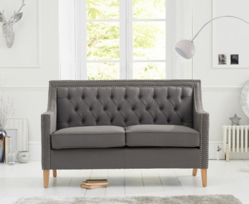 Chesterfield pohovka gauč polstrovaná souprava pohovka polstrovaný textil 2 sedadla