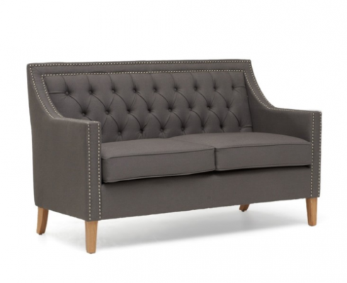 Chesterfield pohovka gauč polstrovaná souprava pohovka polstrovaný textil 2 sedadla