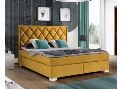 Postele Postel Polštář Kůže Textil Designér Luxusní Dvojitá Manželská Hotel Boxspring