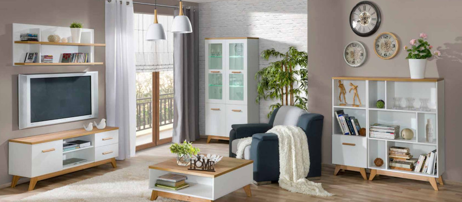 Kredence skříň highboard obývací pokoj designérské komody