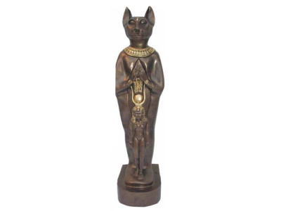 Socha Egypt Bohyně Kočky Bastet Sochy Egyptská Socha Figury Faraon