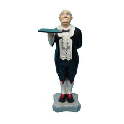 Socha Butlera Figurka Socha Sochy Sochařství Restaurace Hotel 110 cm Odkládací Nové